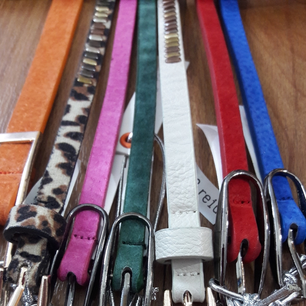 🦋 Remi & Ried Womens Slim Skinny Belts Your Choice - Picture 3 of 7